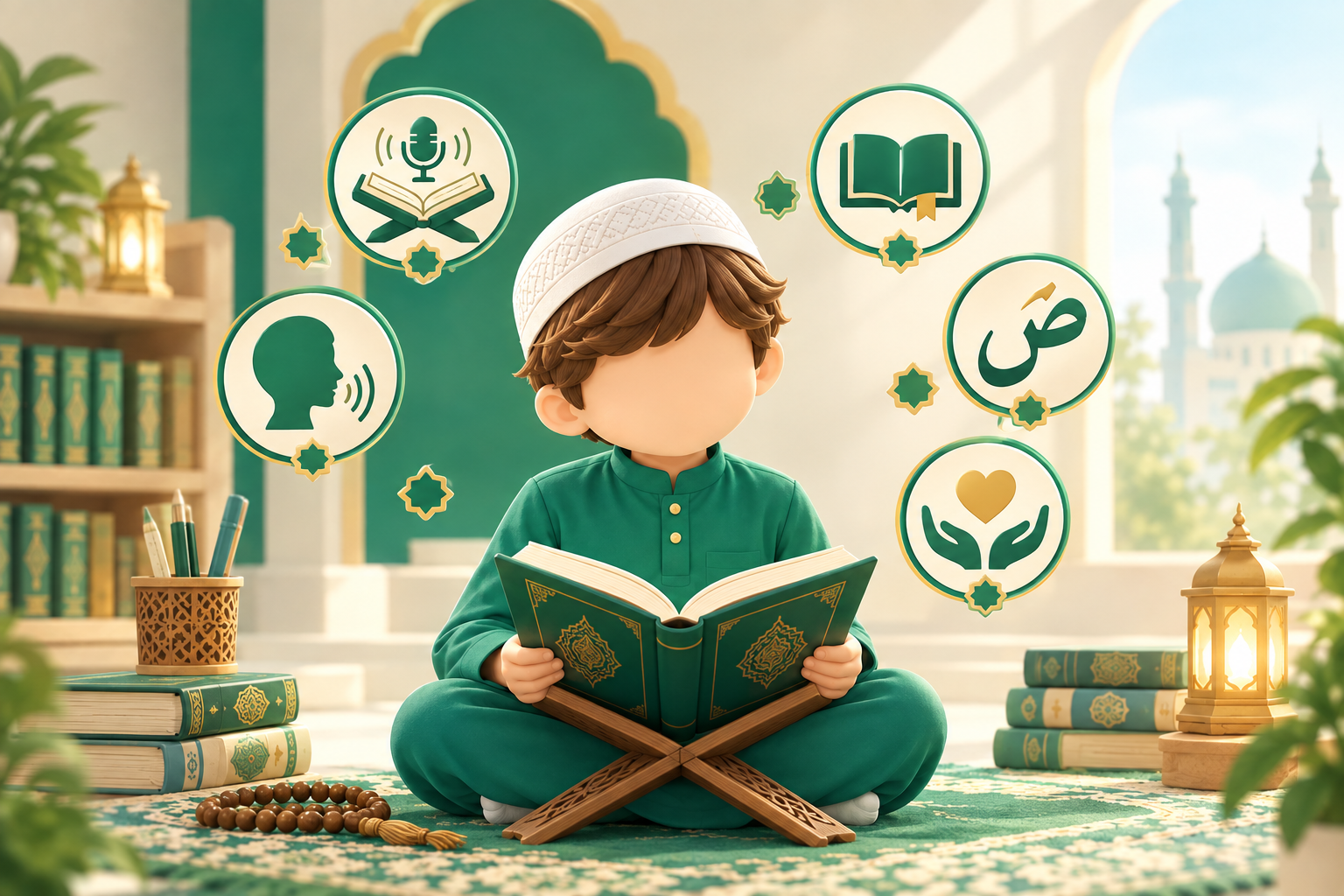 ماذا يتعلم الطفل بجانب قراءة القرآن؟