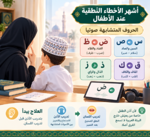 الاخطاء النطقيه عند الاطفال 